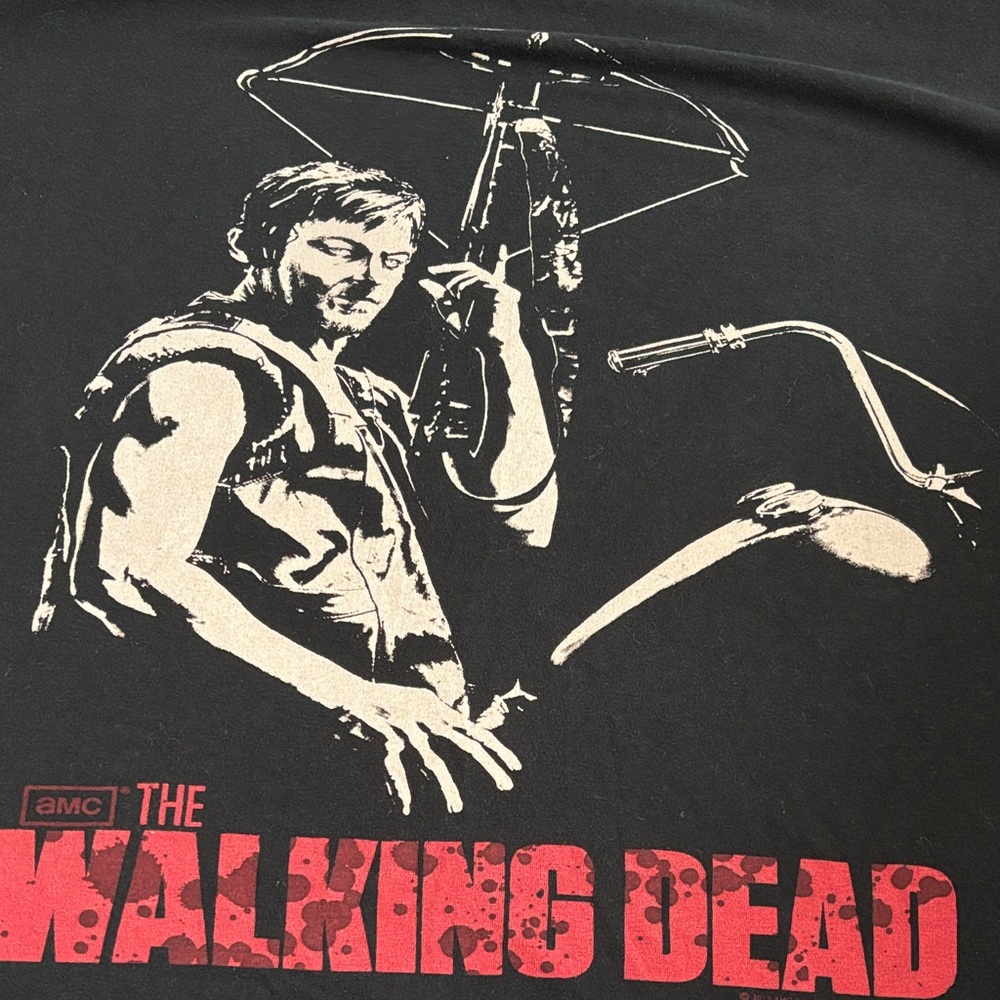 Gildan Black The Walking Dead Graphic Tee